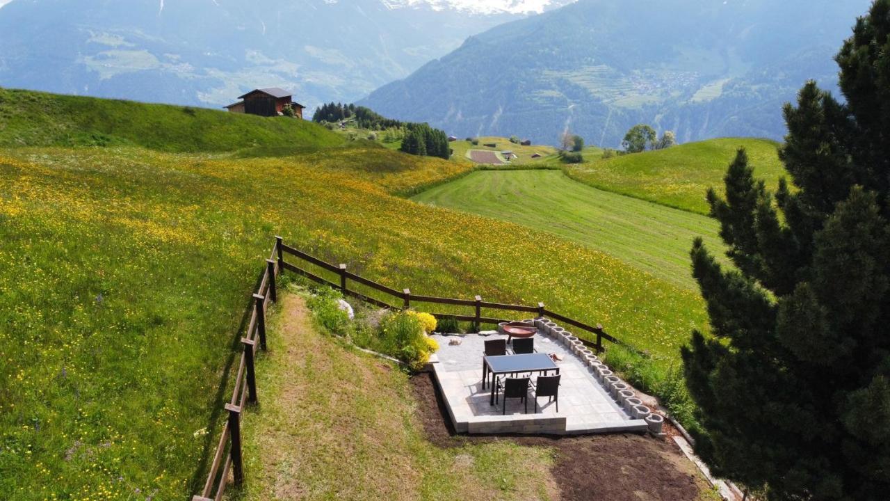 Ferienwohnung Alpenglück Fiss Exterior foto